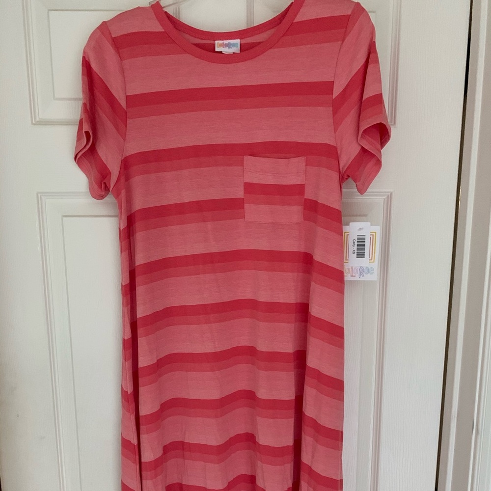 New with tags Lularoe XSmall Carly dress